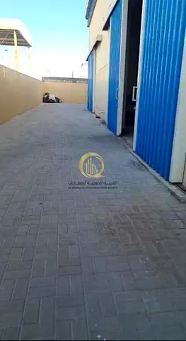Warehouses for sale in the Al-Hanoo Al-Jaleel Industrial Area, Main Street 36. Land area: 16,145 sq ft Consists of 4 large warehouses.