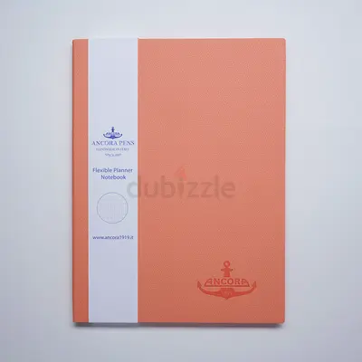 Ancora Luxury set of 3 Italian ROSE BLUSH Colour Leather notebooks Hermes style