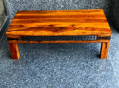 Solid wood coffee table - center table