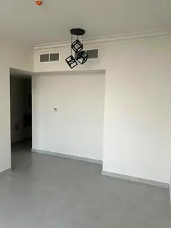 For rent in Muwaileh Commercial near Aljada: first tenant 1BR + hall, 2 bathrooms, balcony with open