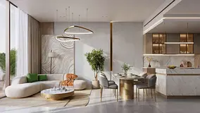 Fully furnished 3 br+maid / premium amenities /direct from developer