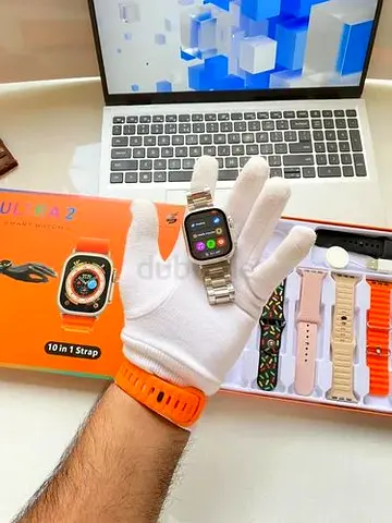 KW53 ultra 3 original Stylish Smart Watch with Multiple Straps