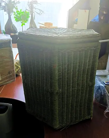 OLIVE Handwoven Storage Basket with Lid