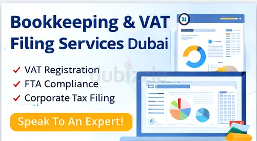 VAT | Corporate Tax | Bookkepping | Compliance Support