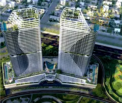 Furnished 1BR | Skyhills Astra Dubai Science Park | Skyline &amp; Park Views