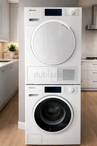 Miele Washer and Dryer separate set 8 kg capacity