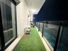 BRAND NEW SPACIOUS 1 BEDROOM WITH 2 BATHROOMS WITH BIG TARES FULLY FRNISH WITH HIGH QUALITY FINISHES