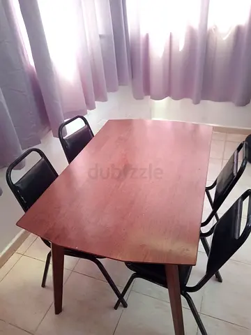 Dining table with 4 chairs
