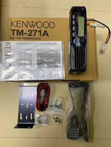 Kenwood TM-271A VHF FM Transceiver with Accessories
