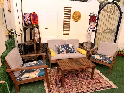 Cozy Outdoor Seating Set