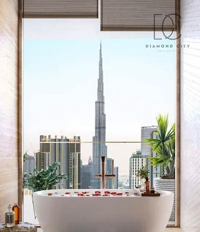 Luxury Branded 2-Bedroom Apartment | Full Burj Khalifa View | Largest Layout | Ready Soon