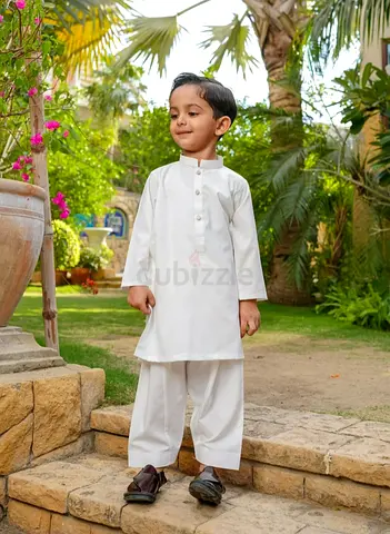 Childrens Traditional White Outfit