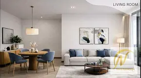 Two bedrooms and a living room, 5% down payment, sea view