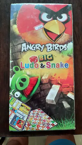 Angry Birds Big Snake Ladders and Ludo games combined for sale TRADING ACCEPTED