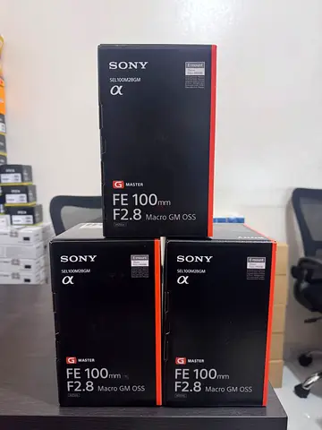 Sony FE 100mm f/2.8 Macro GM Lens (Sony Warranty)