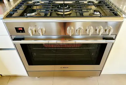 Bosch series 8 top gas oven electric digital cooking range latest version 90cm