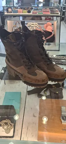 Stylish Brown Combat Boots