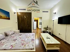 *GYM*POOL*PARKING @LUXURY FURNISHED II COZY STUDIO II FULL FAMILY BUILDING