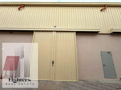 مستودع جديد بالكامل بمساحة 5000 قدم مربع | ارتفاع 8 متر | المنطقة الصناعية 18