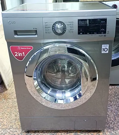 L.G direct drive 2in1 8/5 washing machine for sell  good working 8kg wash