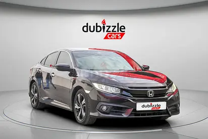 AED 647/month | 2018 Honda Civic  | GCC Specs | Ref#435191