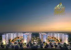 Furnished 1BR Apartment | Lagoon &amp; Pool View | Balcony