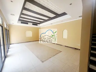 available away from zone private entrance corner unit/3 Bedrooms all master bedrooms Maid Room/living-dinning /shared s-pool / kitchen/rent in mirdif