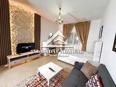 Al Majaz 3, opposite Safia Park, studio with an open view, super deluxe, fully furnished.