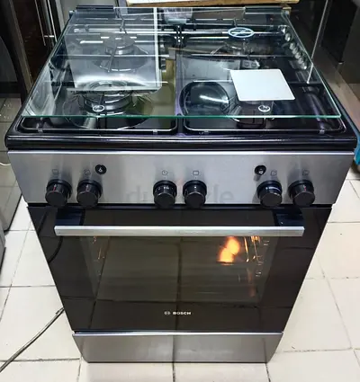 Bosch New model 4 Burner Full Gas Cooker Range. 60×60Cm