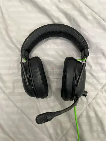 سماعة Razer BlackShark V2 X أصلية بحالة ممتازة