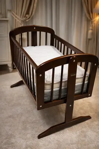 Beautiful Wooden Crib for Sale