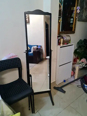 Giantex Jewelry Cabinet Armoire Lockable with Mirror, Standing