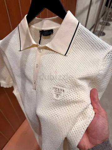 Prada Mens Polo Shirt