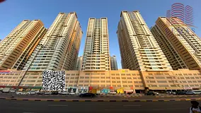 Studio apartment for rent, open kitchen, garden view