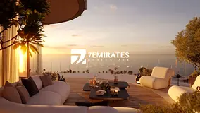 Seafront 1 Bedroom | Panoramic Water Views | Furnished Apartment