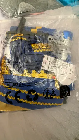 Blue and Black Children’s Costume