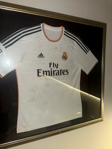 signed real madrid 2014 jersey (featuring BBC)