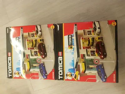 Tomica Mini Car Gas Station Playset