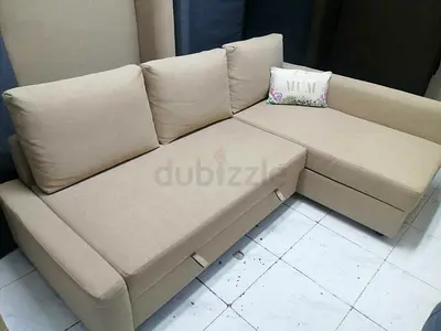 Stylish Beige L-Shaped Sofa for Sale