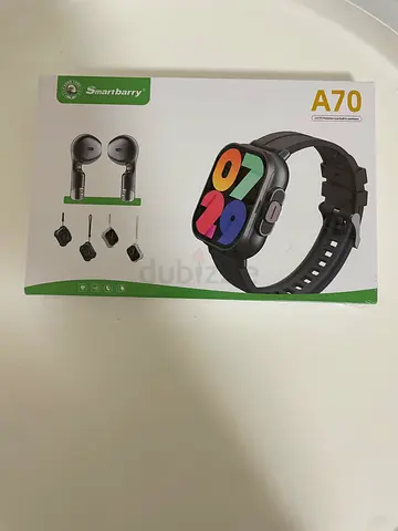 Smartberry A70 Smartwatch with Earbuds