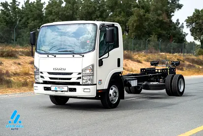 2025 Isuzu NQR Bare Chassis | GCC Specs | 350 KM |7 Ton | Brand New Condition