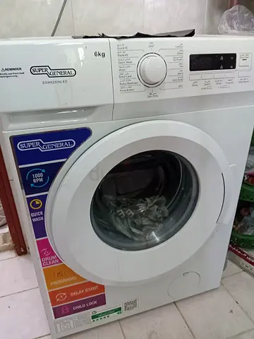 Washing machine under warranty upto June.