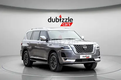 AED 2887/month | 2023 Nissan Patrol SE Platinum | GCC Specs | Ref#437732