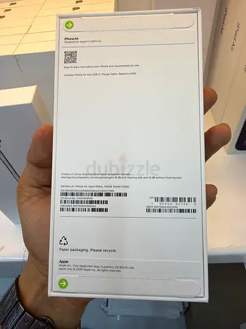 17 air 256 blk ESIM