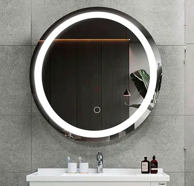 Modern Round LED Bathroom Mirror