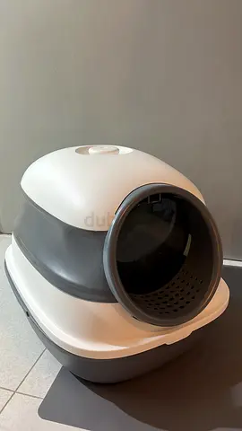 Cat litter box (toilet) with silicone mat