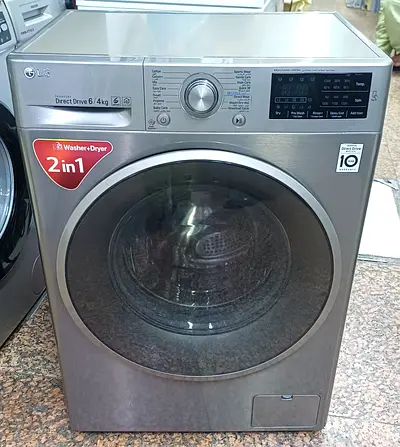L.G direct drive 2in1 washing machine for sell 6kg wash 4kg dryer   good working