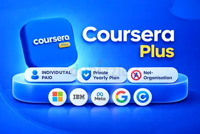 Coursera Plus – Individual Paid | Private Yearly Plan On Your Email