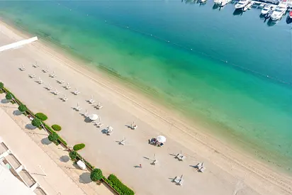 Year or Monthly Stay | Furnished 1BR in Emaar Beachfront | Sea View