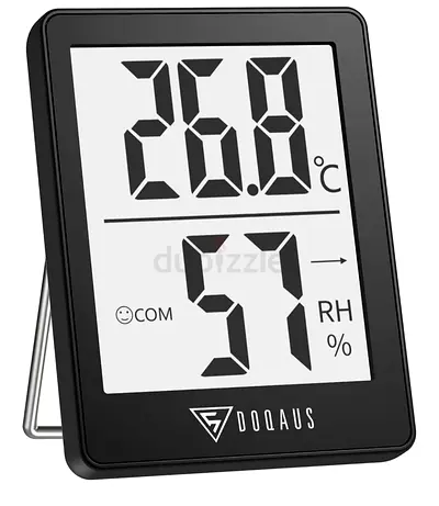 A device for measuring air temperature and humidity, from(DOQAUS)New and unused